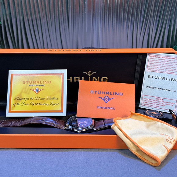 Stuhrling Original with Krysterna Crysta and Japanese movement GHL - Picture 2 of 7